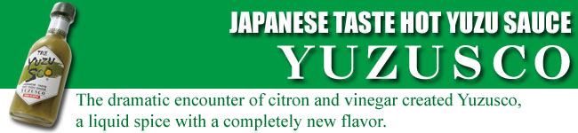 JAPANESE TASTE HOT YUZU SAUCE - YUZUSCO