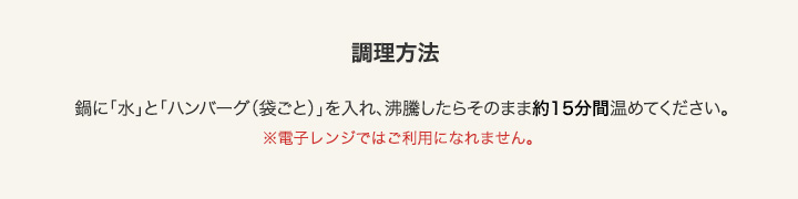 贅沢デミグラスソース（有明海苔入り）ハンバーグ