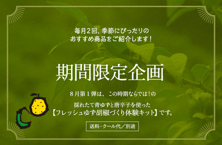 期間限定企画