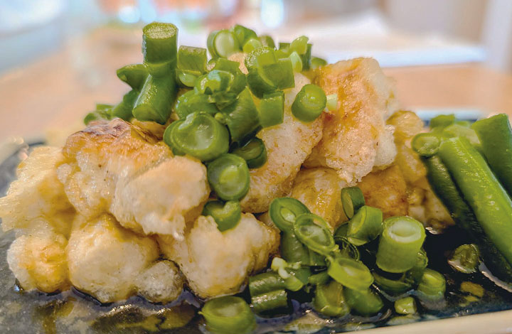 のりクロで！磯香る揚げ出し豆腐