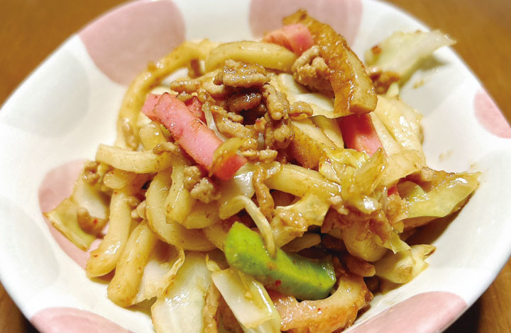 えび風味焼うどん