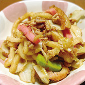 えび風味焼うどん