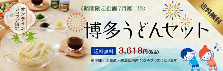 博多うどんセット